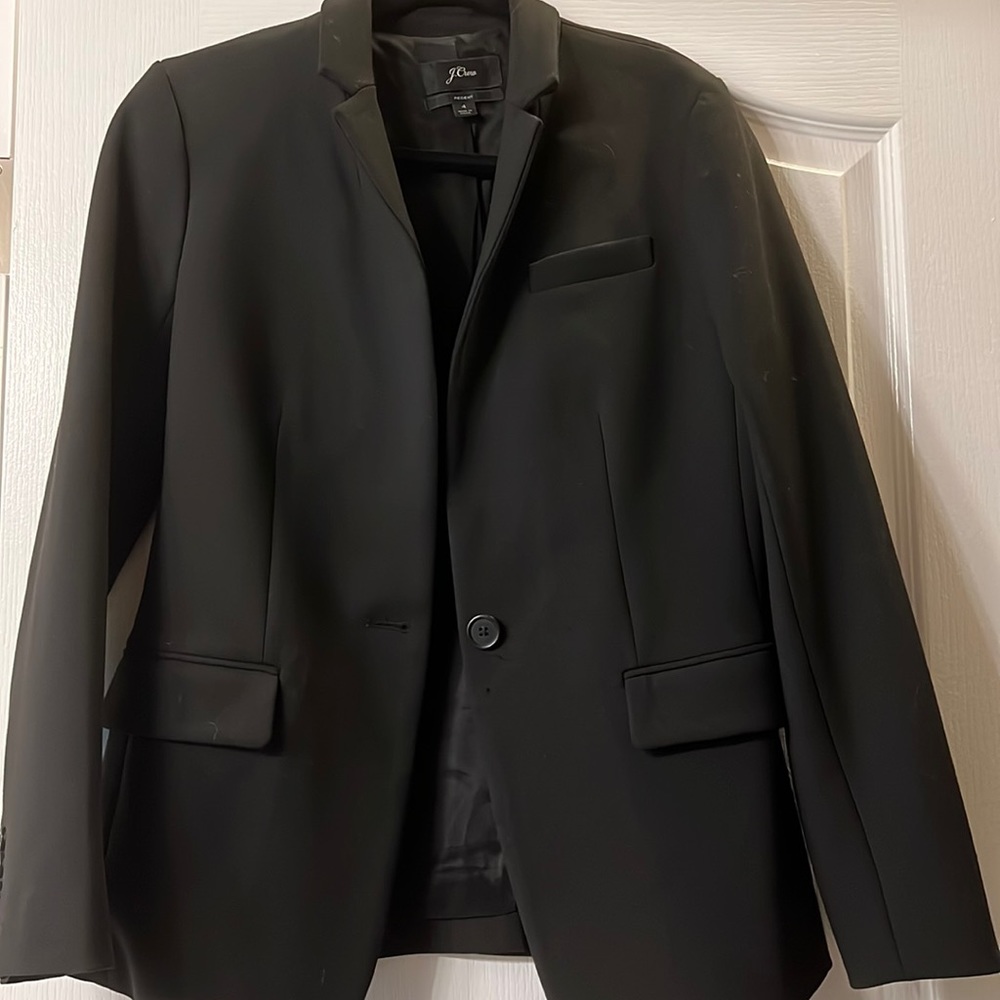 Black womens J crew blazer size 4